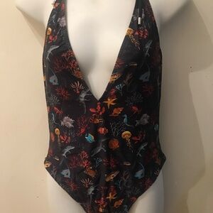 Maillot de bain dos nu Lacoste